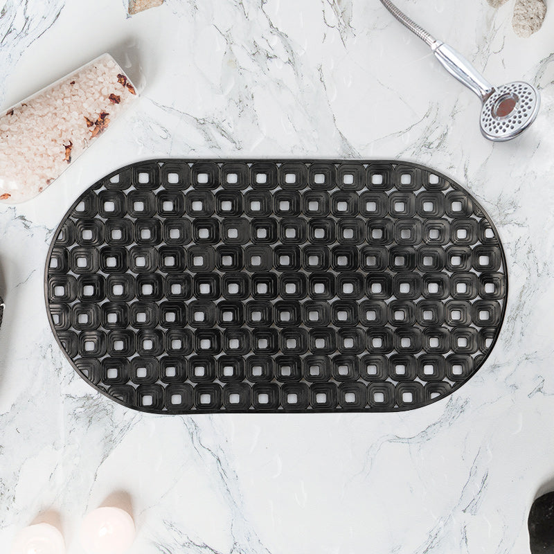 Non-Slip Shower Mat, Oval Shower Mats Non Slip Anti Mould