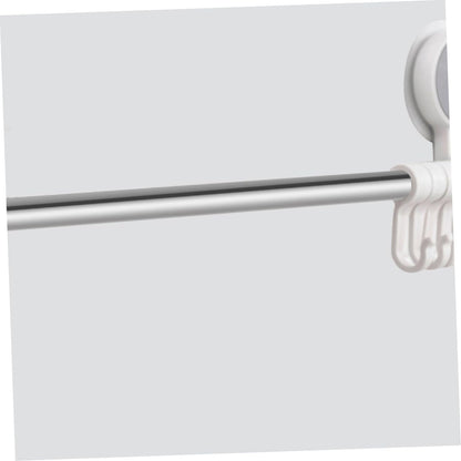 Stainless Steel Towel Rack 2pcs Suction Cup Towel Holder Towel Rack Kitchenwares Hanging Shelf Kitchenwares Rack Traceless Towel