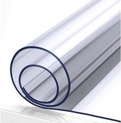 PVC Table Protector Table Cover/Protector Transparent Made to Measure (Available in )