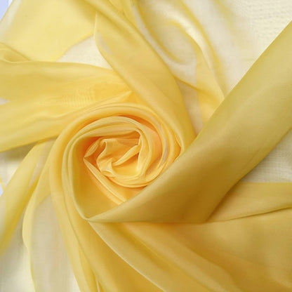 Leaf Design and Plain Voile Net Curtain - Sold By The Metre - (Drop: 118" (300cm)