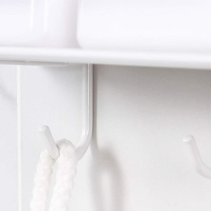 Shower Caddy Shower Shelves, Adhesive Shower Organizer Hanging No Drilling