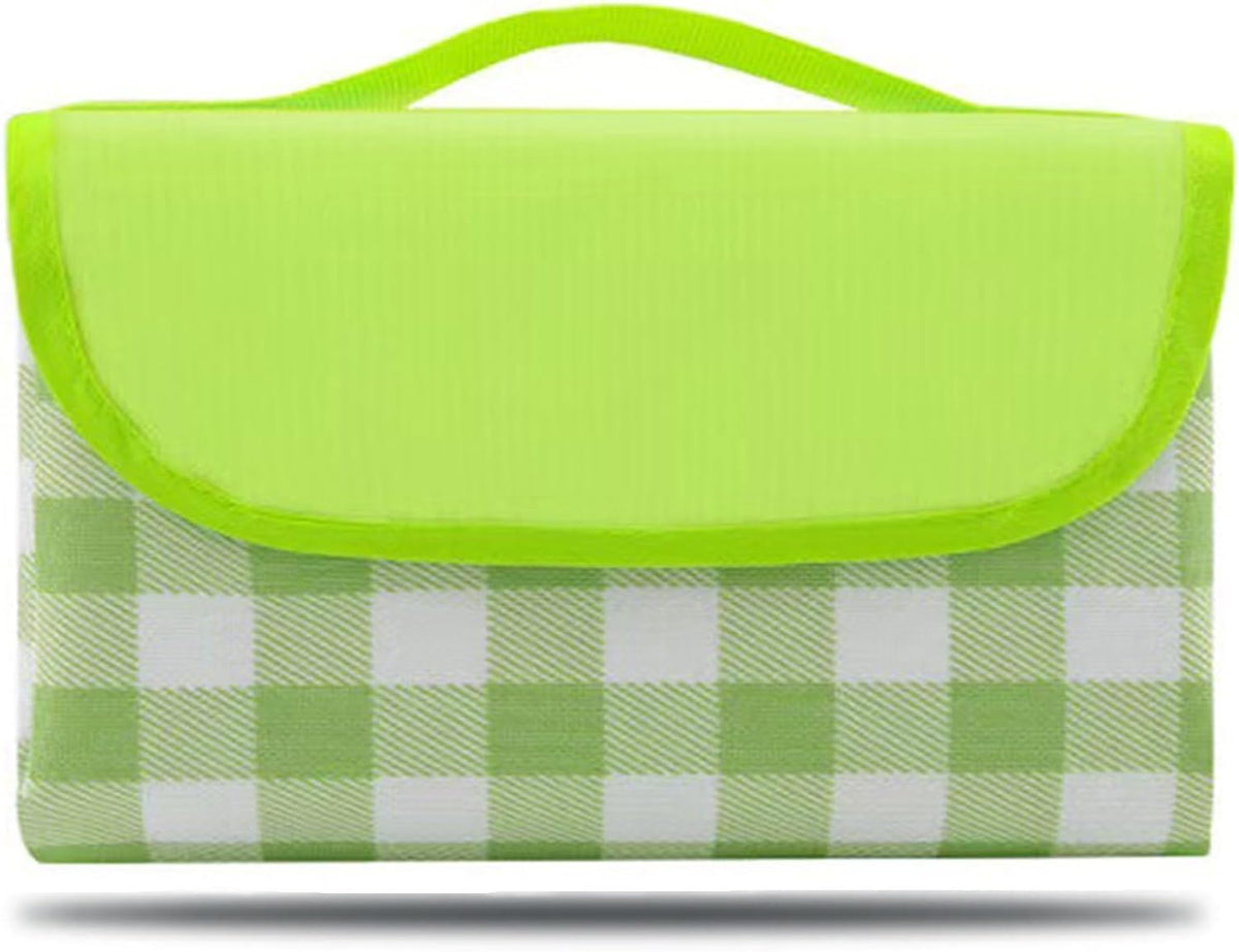 Picnic travel Blanket With Waterproof Backing, 200 x 200 cm Picnic Mat Foldable