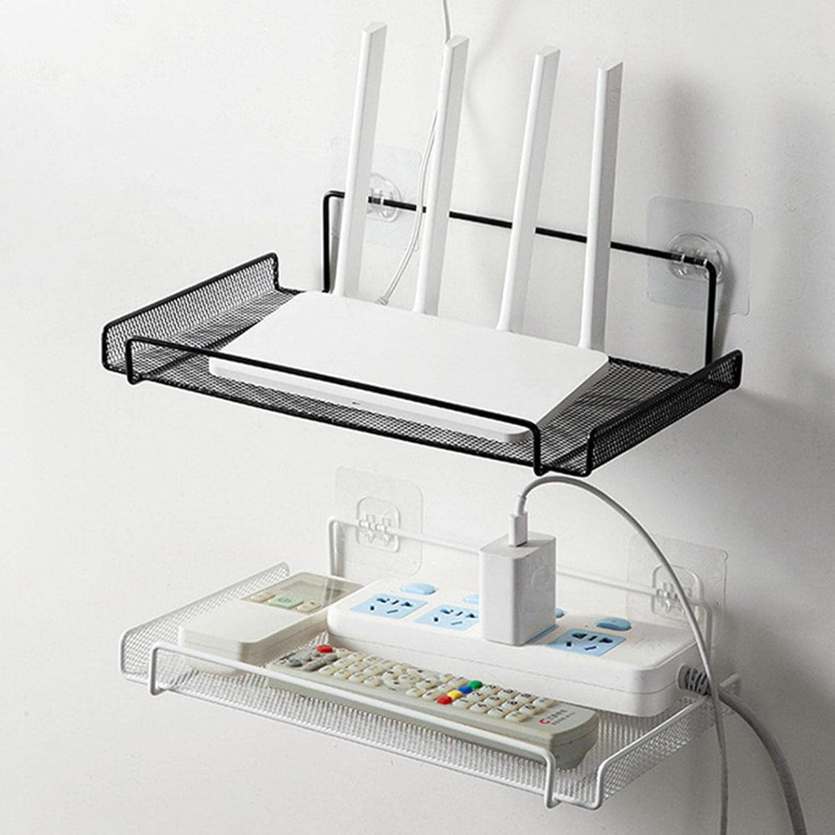 WiFi Router Shelf Wall Mount ,Speaker Shelf for Cable Box TV Box TV Accessories Media Devices Wall Mount Organizer Holder router shelf router shelf stand router shelf box wall mount router shelf wifi