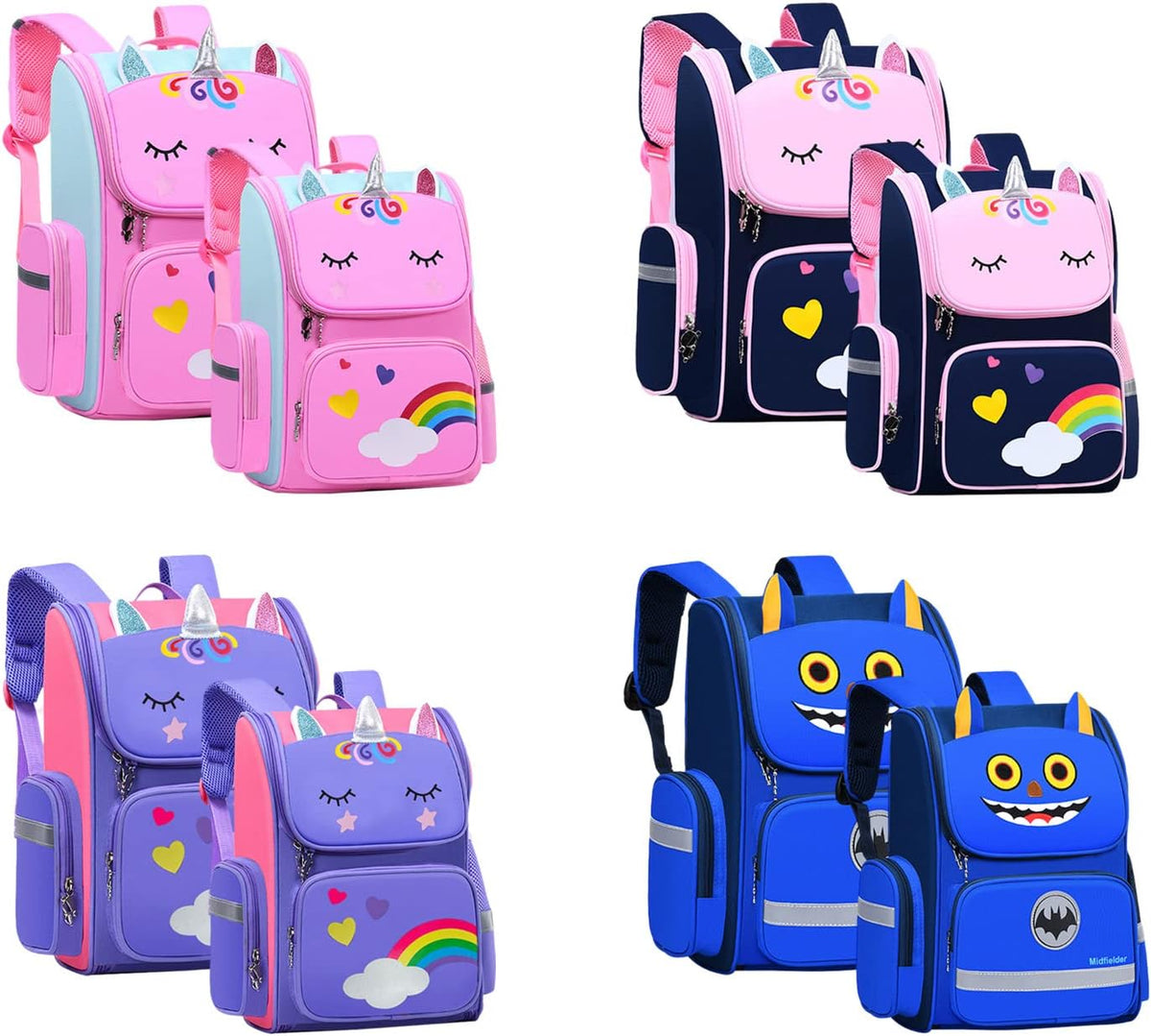 Unicorn backpack for girls and boys ,School bags for girls,Kids school bag for boys ,6 7 8 years