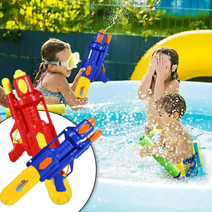 Water Guns for Summer, Long Range Pump Toys, Colourful Plastic, Water Super Gun, Easy to Use, Sturdy and Durable, Lightweight and Portable, Assorted Colour ,water pump gun for kids  -2823-31B+31A