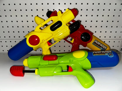 Water Guns for Summer, Long Range Pump Toys, Colourful Plastic, Water Super Gun, Easy to Use, Sturdy and Durable, Lightweight and Portable, Assorted Colour ,water pump gun for kids  -2823-31B+31A