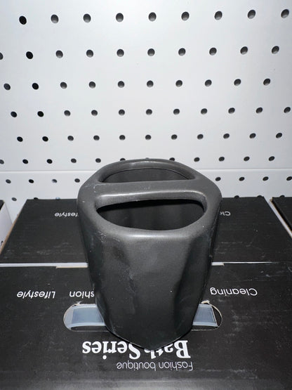 4-Piece Black Waves Effect Ceramic Bathroom Accessory, Includes Liquid Soap or Lotion Dispenser, Toothbrush Holder, Tumbler, Soap Dish