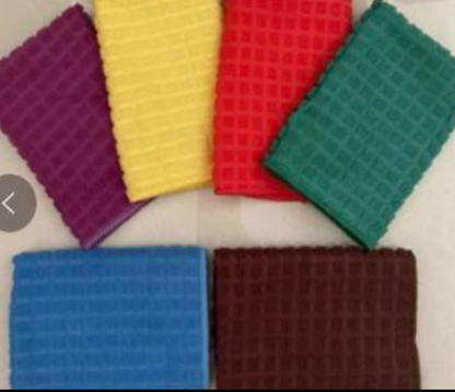 Kitchen Towels 12pcs Pack , Microfiber Cleaning Cloth,Pack of 12, Size:32 x 32 cm