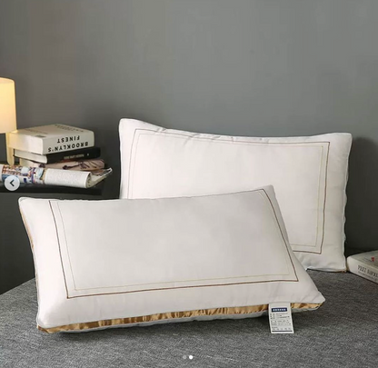 Luxury Hotel Pillows (1 Pack) - 100% Hypoallergenic Ultra Soft Microfibre Filling (50x75cm)