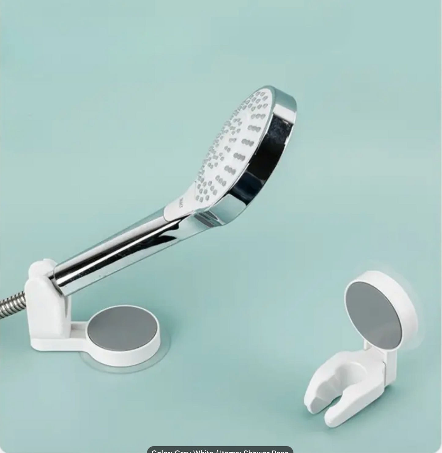 Self Adhesive Shower Head Holder ABS Showerhead