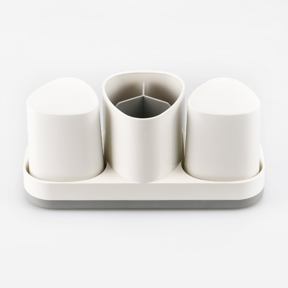 H.T.D TOOTHBRUSH HOLDER AND GARGLE CUP SET