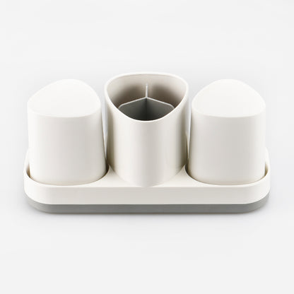 H.T.D TOOTHBRUSH HOLDER AND GARGLE CUP SET